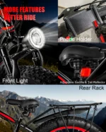 26" Fat Tire 1500W Electric Bike - Image 7