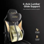 AutoFull M6 Gaming Chair, Ventilated and Heated Seat Gaming Chair with 360° Adjustable Armrest - Image 4