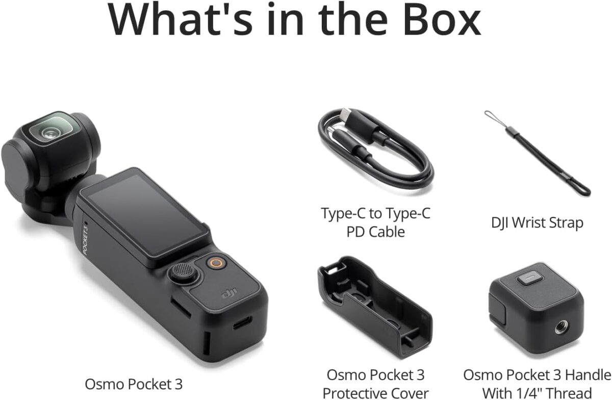 DJI Osmo Pocket 3, Vlogging Cameras with 1'' CMOS & 4K/120fps Vlog Camera, 3-Axis Stabilization, Fast Focusing, Face/Object Tracking - Image 8