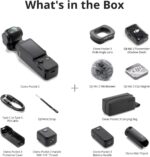 DJI Osmo Pocket 3 Creator Combo, 1'' CMOS, 4K Resolution/120fps Vlog Camera, 3-Axis Stabilization, Face/Object Tracking, Mic Included for Clear Sound - Image 2