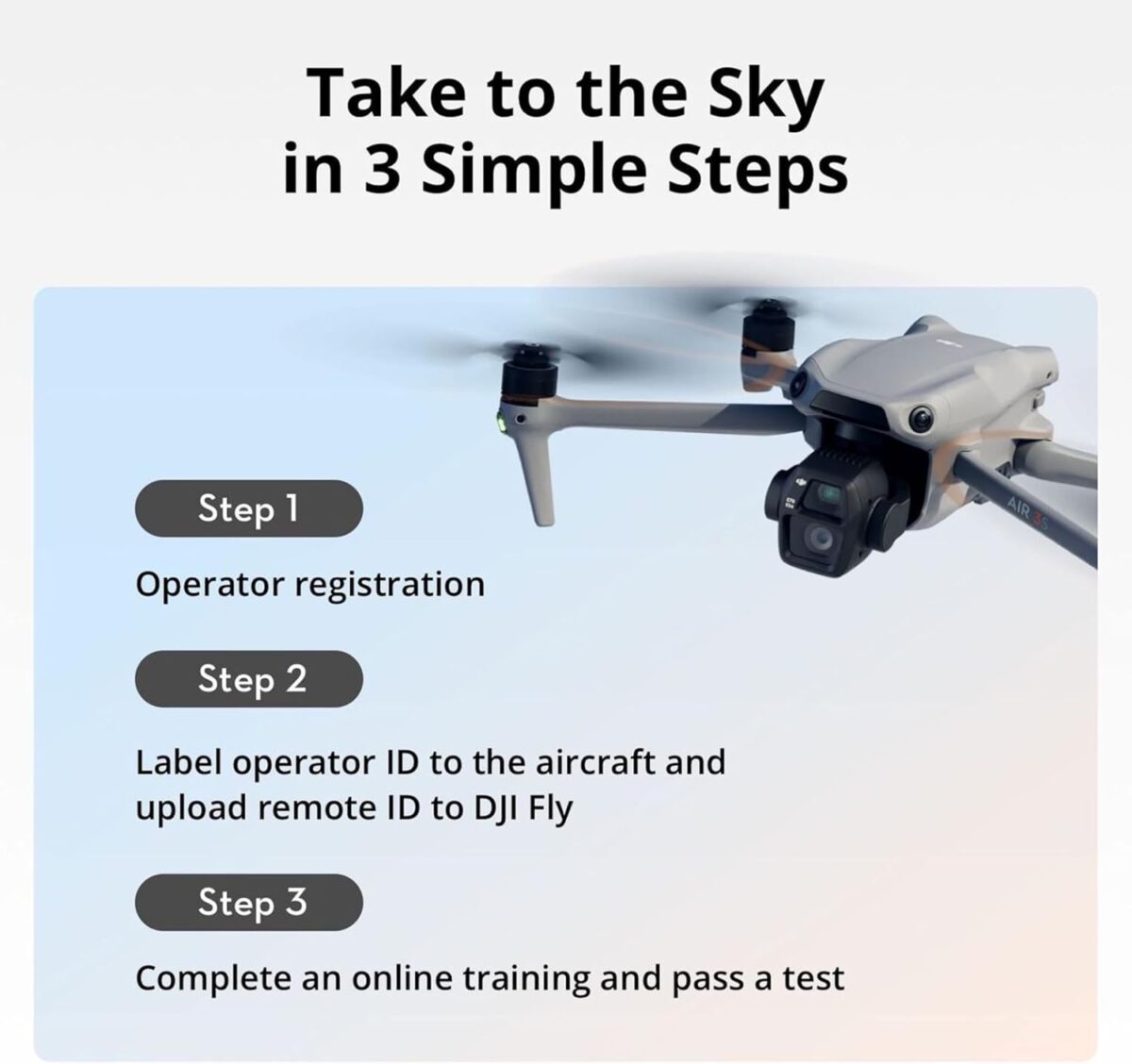 DJI Air 3S Fly More Combo (RC 2 Screen Remote Controller), Drone with 1" CMOS Wide-Angle & Medium Tele Camera for Adults, 4K/60fps, Omnidirectional Sensing & 3 Batteries for Extended Flight Time - Image 3
