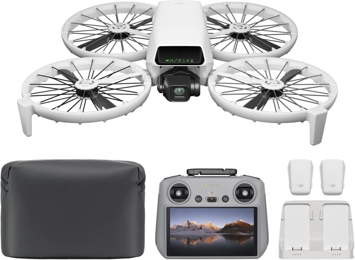 DJI Flip Fly More Combo With RC 2 Screen Remote Controller, Drone With 4K UHD Camera for Adults, Palm Takeoff, Auto Return, Intelligent Flight, 3 Batteries for 93-Min Flight Time - Image 9