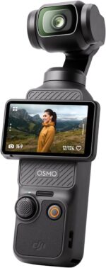 DJI Osmo Pocket 3, Vlogging Cameras with 1'' CMOS & 4K/120fps Vlog Camera, 3-Axis Stabilization, Fast Focusing, Face/Object Tracking