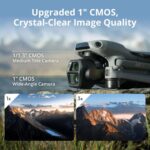DJI Air 3S Fly More Combo (RC 2 Screen Remote Controller), Drone with 1" CMOS Wide-Angle & Medium Tele Camera for Adults, 4K/60fps, Omnidirectional Sensing & 3 Batteries for Extended Flight Time - Image 7