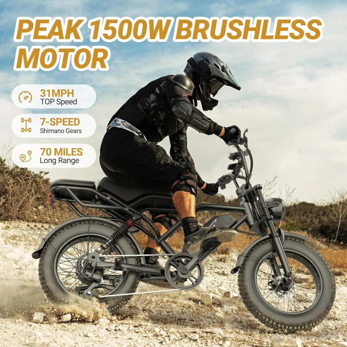 VOLTVOGUE ALL-TERRAIN X | Electric ebike | Full Suspension - Image 8