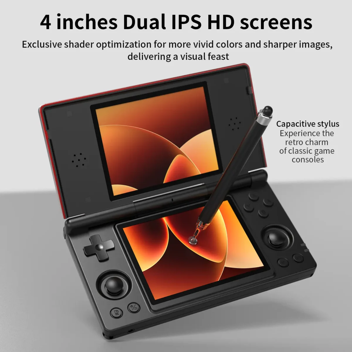 ANBERNIC RG DS Handheld Game Console 4" IPS Dual Screen Android 4000mAh RGDS Flip Video Games Player Retro Dual-screen Flip-Style Gaming Console - Image 6