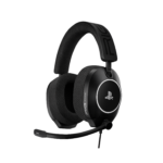 RIG R5 SPEAR PRO HS Wired Gaming Headset Officially Licensed for PlayStation, PS5, PS4, PC - 40mm Graphene Drivers, Optimized for Tempest 3D Audio, Flip-to-Mute Mic, Memory Foam Cushions, 3.5mm - Black