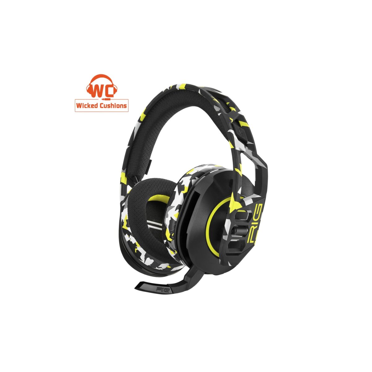 RIG 600 PRO HS Dual Wireless Multiplatform Gaming Headset with 2.4GHz / Bluetooth for PlayStation PS4, PS5 - Acid Camo - Image 12
