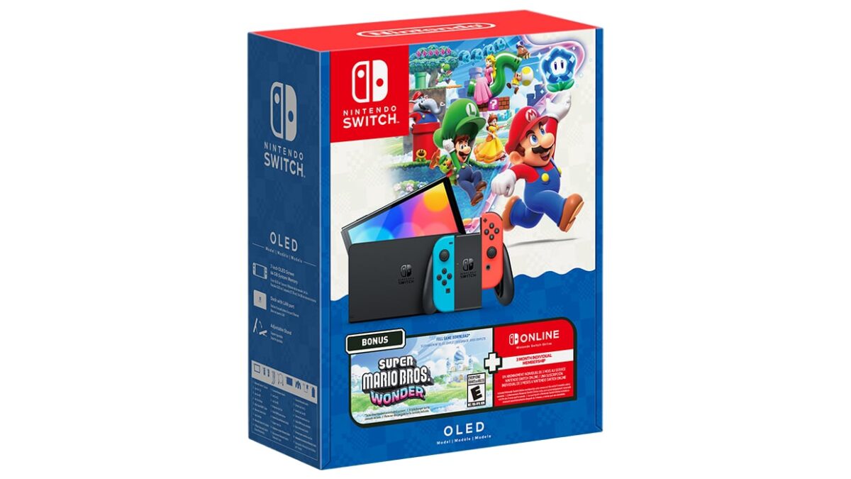 Nintendo Switch™ - OLED Model + Super Mario Bros.™ Wonder Bundle - Image 6