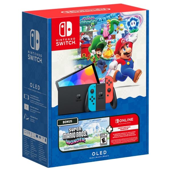 Nintendo Switch™ - OLED Model + Super Mario Bros.™ Wonder Bundle