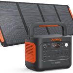 Jackery Solar Generator 1000 v2 with 200W Solar Panel,1070Wh Portable Power Station LiFePO4 Battery,1500W AC/100W USB-C Output, 1Hr Fast Charge for Outdoor,Off-Grid Living,RV,Emergency