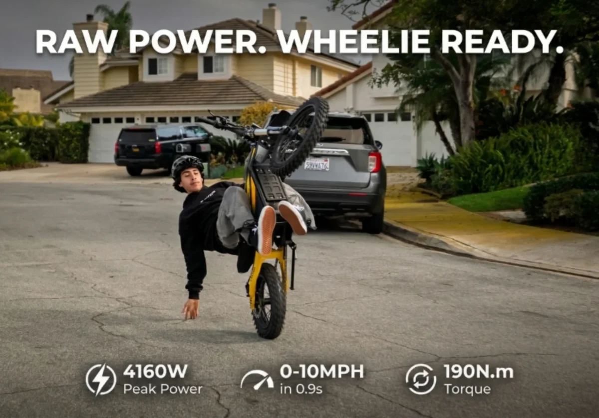 Heybike Villain Ultimate Electric Pit Bike - Image 2