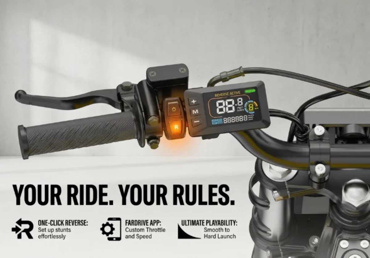Heybike Villain Ultimate Electric Pit Bike - Image 4